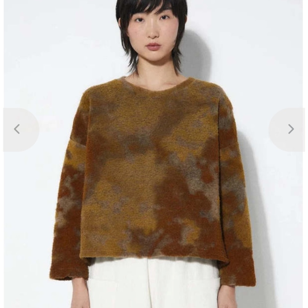 Rita Row Dizz Sweater Oversized Wool Blend in Unic Size Small MSRP $215